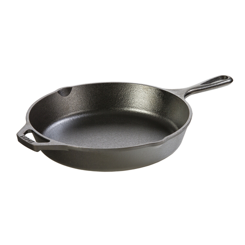 Lodge Cast Iron L8SKFLAG American Flag Skillet 10 Inch Round Helper Handle Durable Cooking Tool