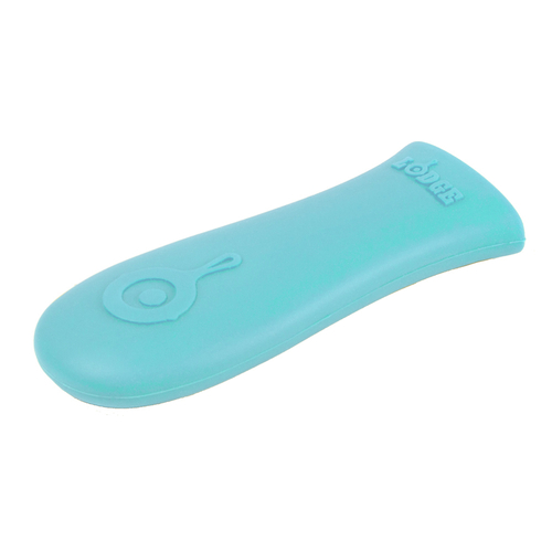 Lodge Cast Iron ASHH35 Hot Handle Holder Silicone Turquoise Heat Protection Dishwasher Safe BPA Free
