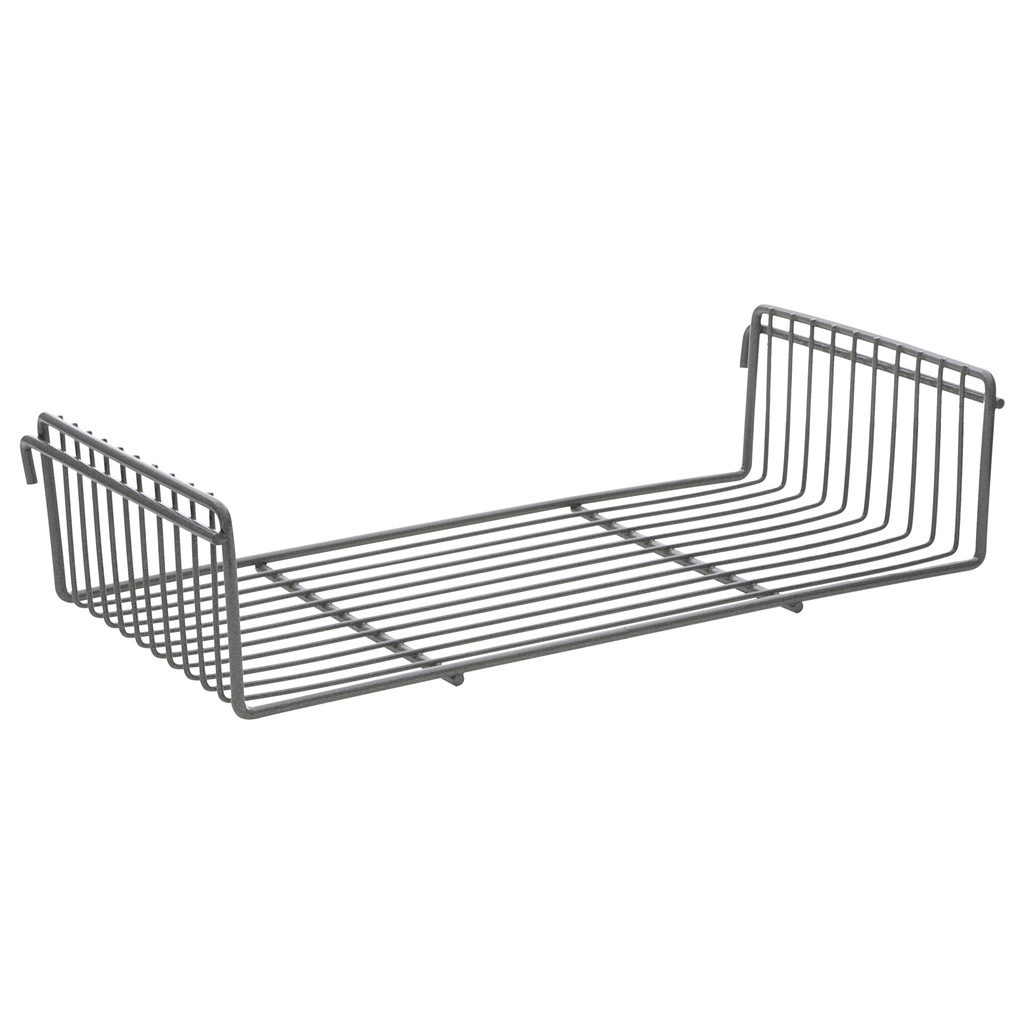 Metro PBA-GSDK4 SmartWall Light-Duty with Side Ledges, Metroseal Gray Epoxy