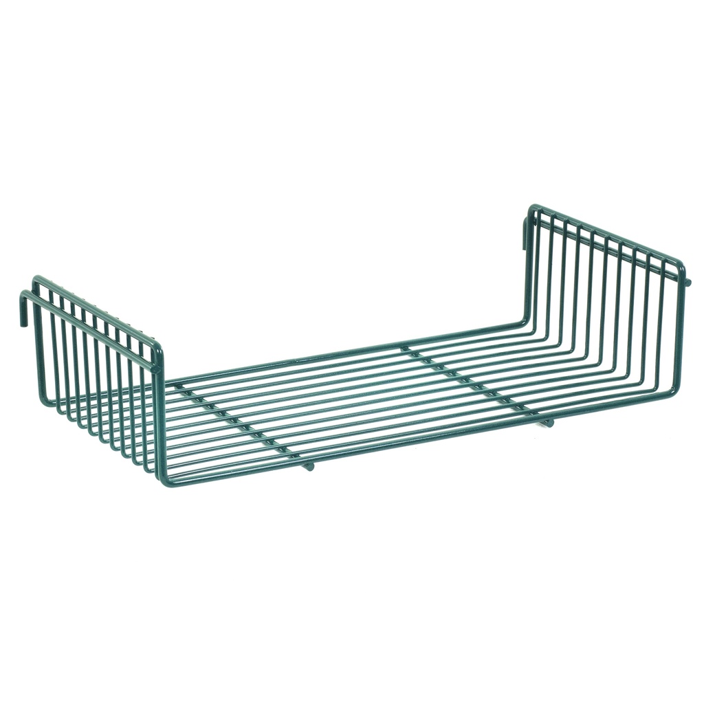 Metro PBA-GSDK3 SmartWall Light-Duty with Side Ledges, Metroseal Green Epoxy
