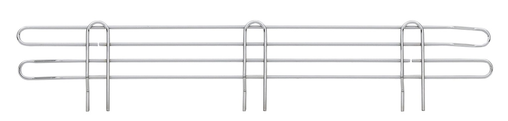 Metro L30N-4C Super Erecta 4" High Stackable Ledge for Wire Shelving, Chrome, 30"