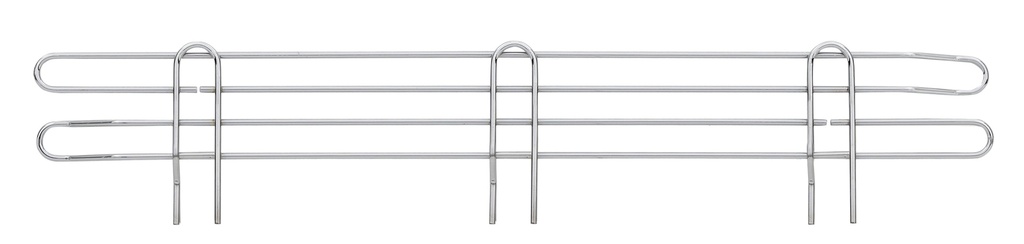 Metro L30N-4C Super Erecta 4" High Stackable Ledge for Wire Shelving, Chrome, 30"