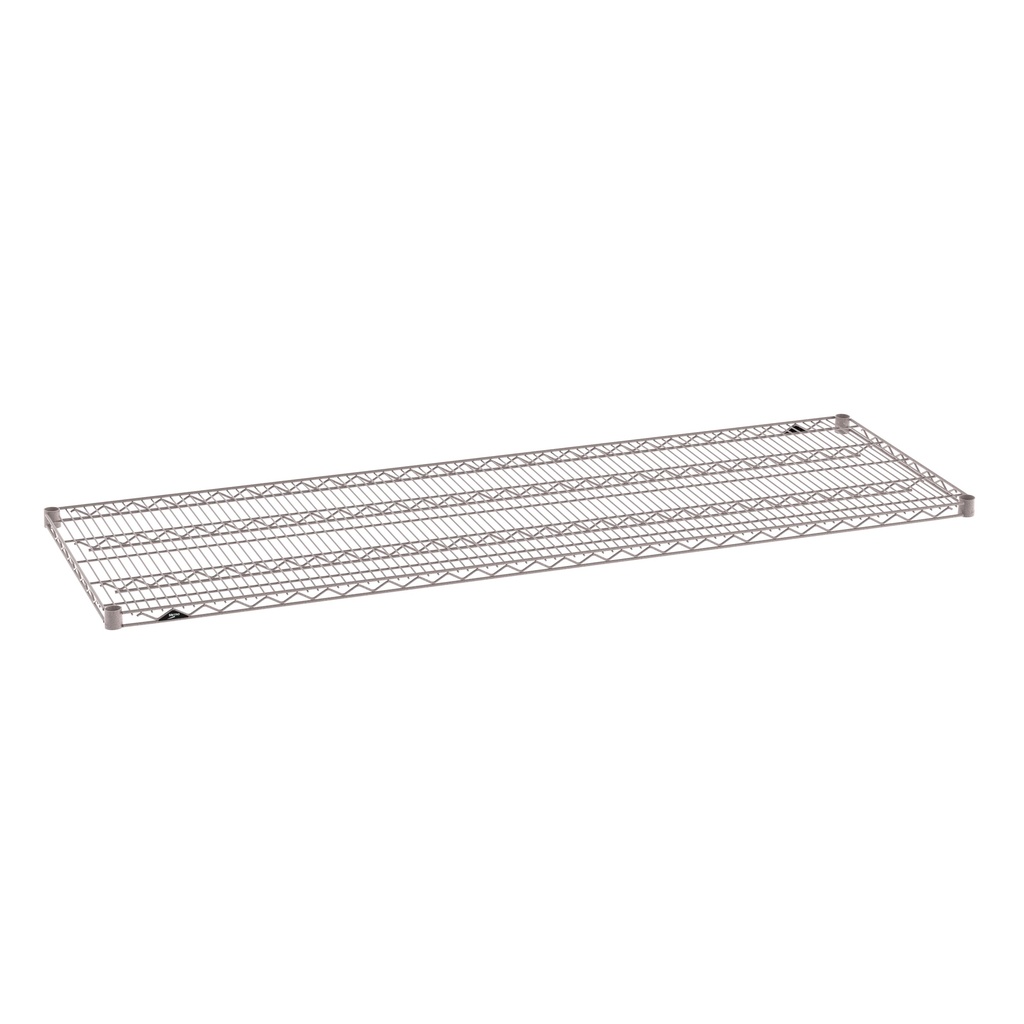 Metro Super Erecta 2472NK4 Industrial Wire Shelf, Metroseal Gray Epoxy, 24" x 72"