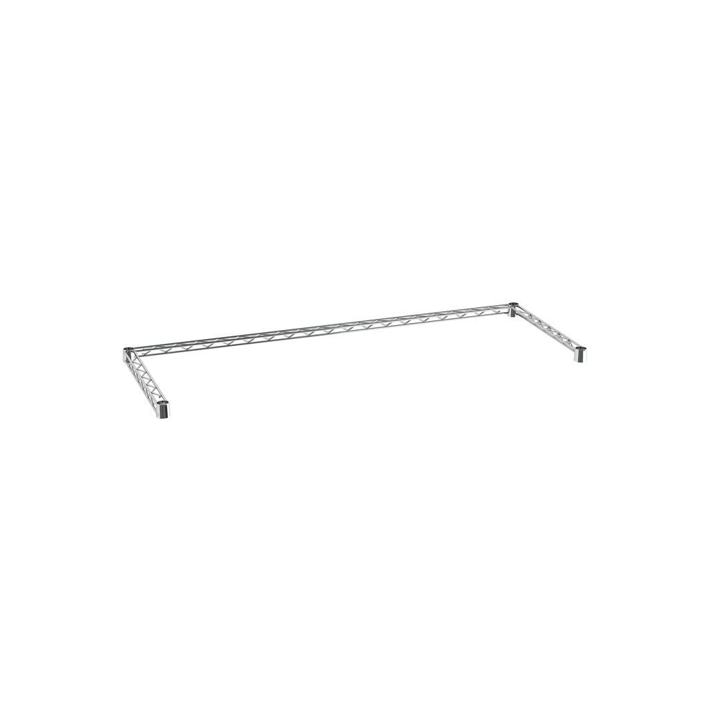 Metro SF35N3C Super Erecta Three-Sided Double Snake Frame, Chrome, 18" x 48"
