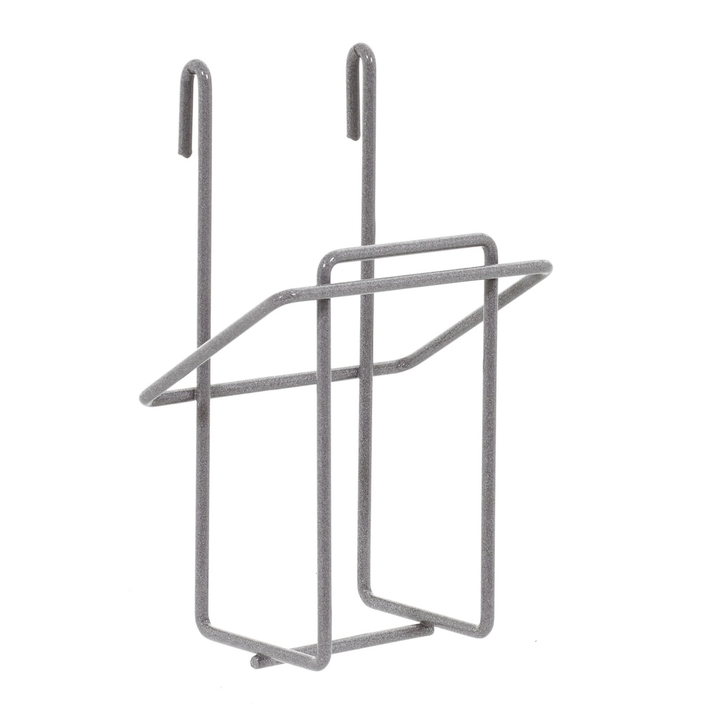 Metro GBHVK4 Vertical Single Glove Box Holder for Super Erecta Wire Shelving and SmartWall Wall Shelving, Metroseal Gray Epoxy