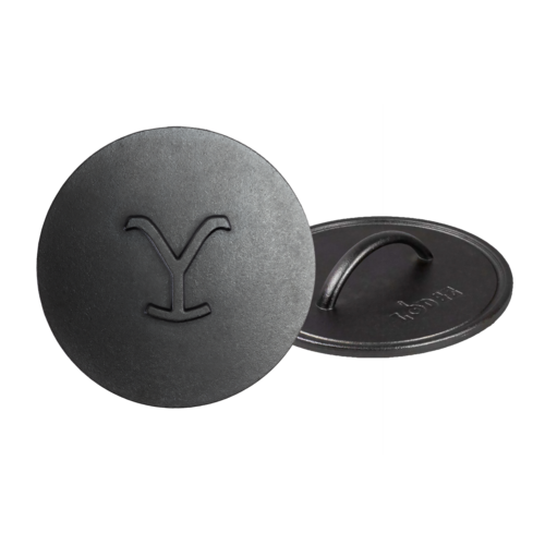 Lodge Cast Iron L8RFIPYW Hamburger Patty Press, Handheld