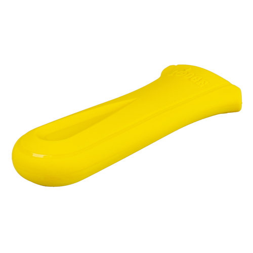 Lodge Cast Iron ASDHH22 Silicone Handle Holder Yellow Ergonomic Heat Resistant Dishwasher Safe
