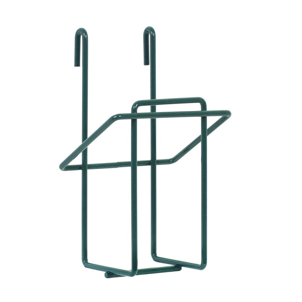 Metro GBHVK3 Vertical Single Glove Box Holder for Super Erecta Wire Shelving and SmartWall Wall Shelving, Metroseal Green Epoxy