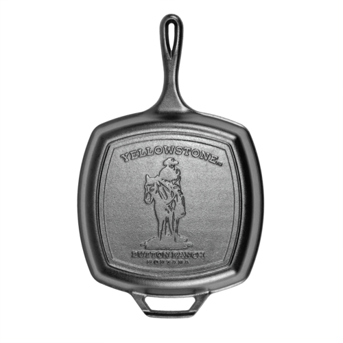 Lodge Cast Iron L8SGPYW Cast Iron Grill / Griddle Pan