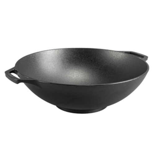 Lodge Cast Iron L14W Cast Iron Wok Pan
