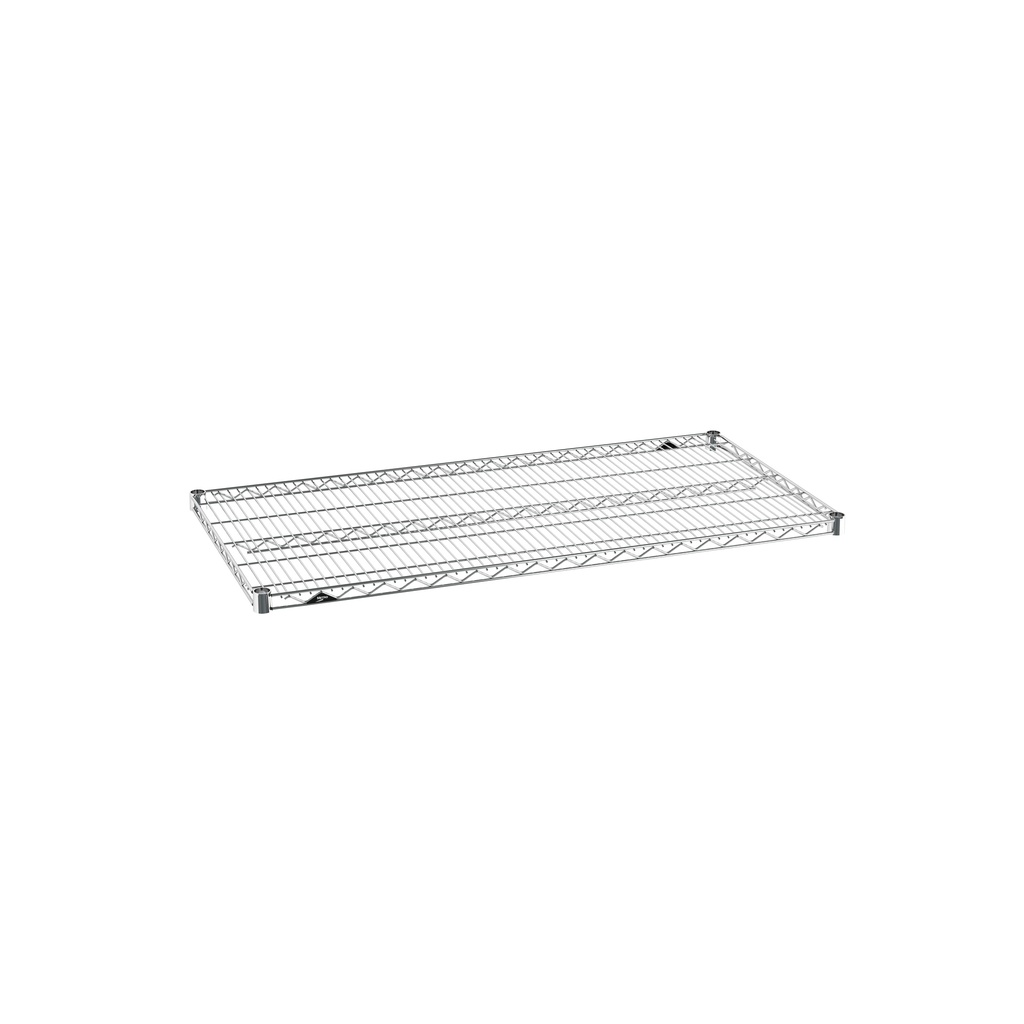 Metro Super Erecta 2448NC Industrial Wire Shelf, Chrome, 24" x 48"