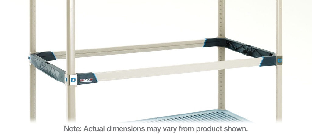 Metro M4F2448 Storage Level Frame for MetroMax i Industrial Plastic Shelving, 24" x 48"