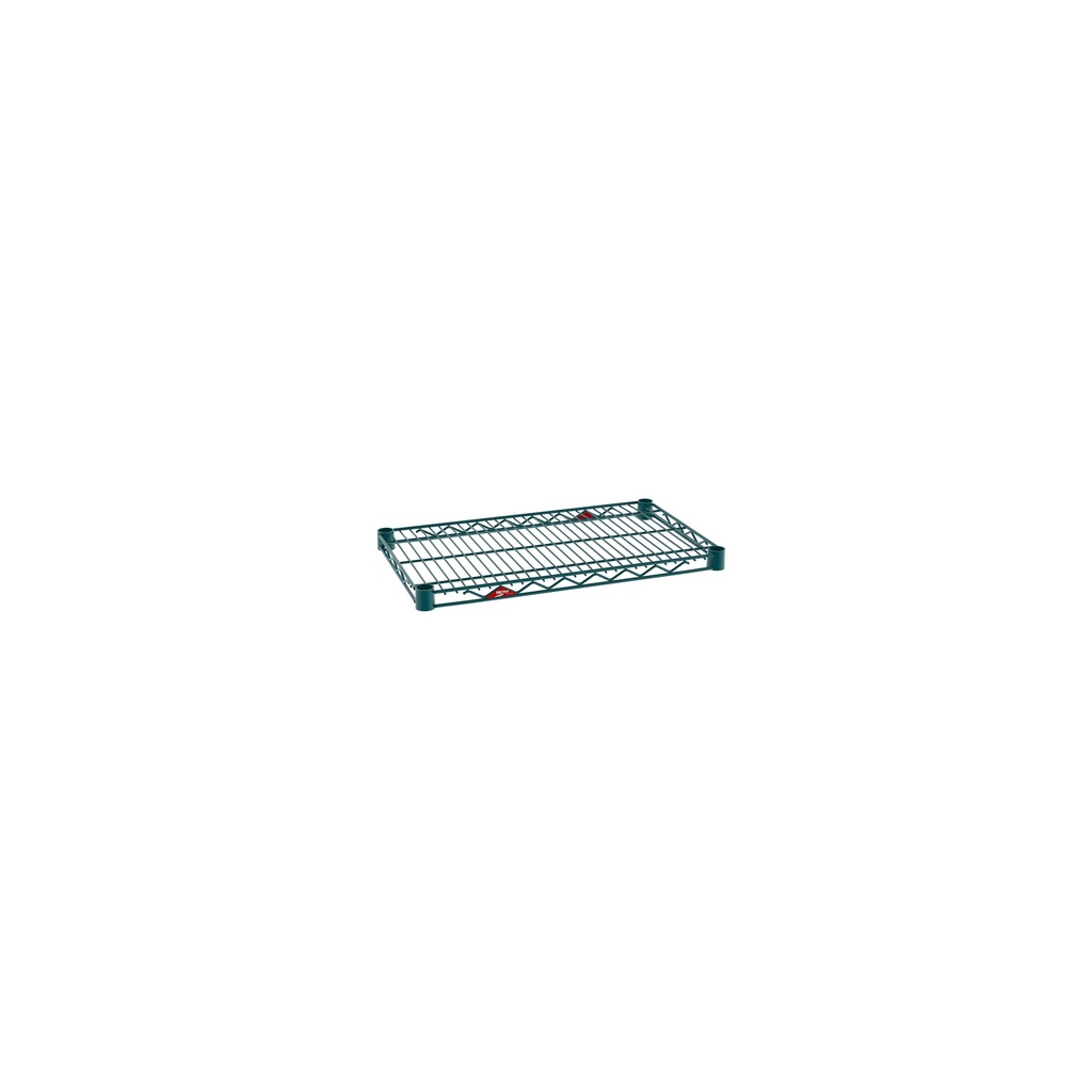 Metro Super Erecta 1424NK3 Industrial Wire Shelf, Metroseal Green Epoxy, 14" x 24"