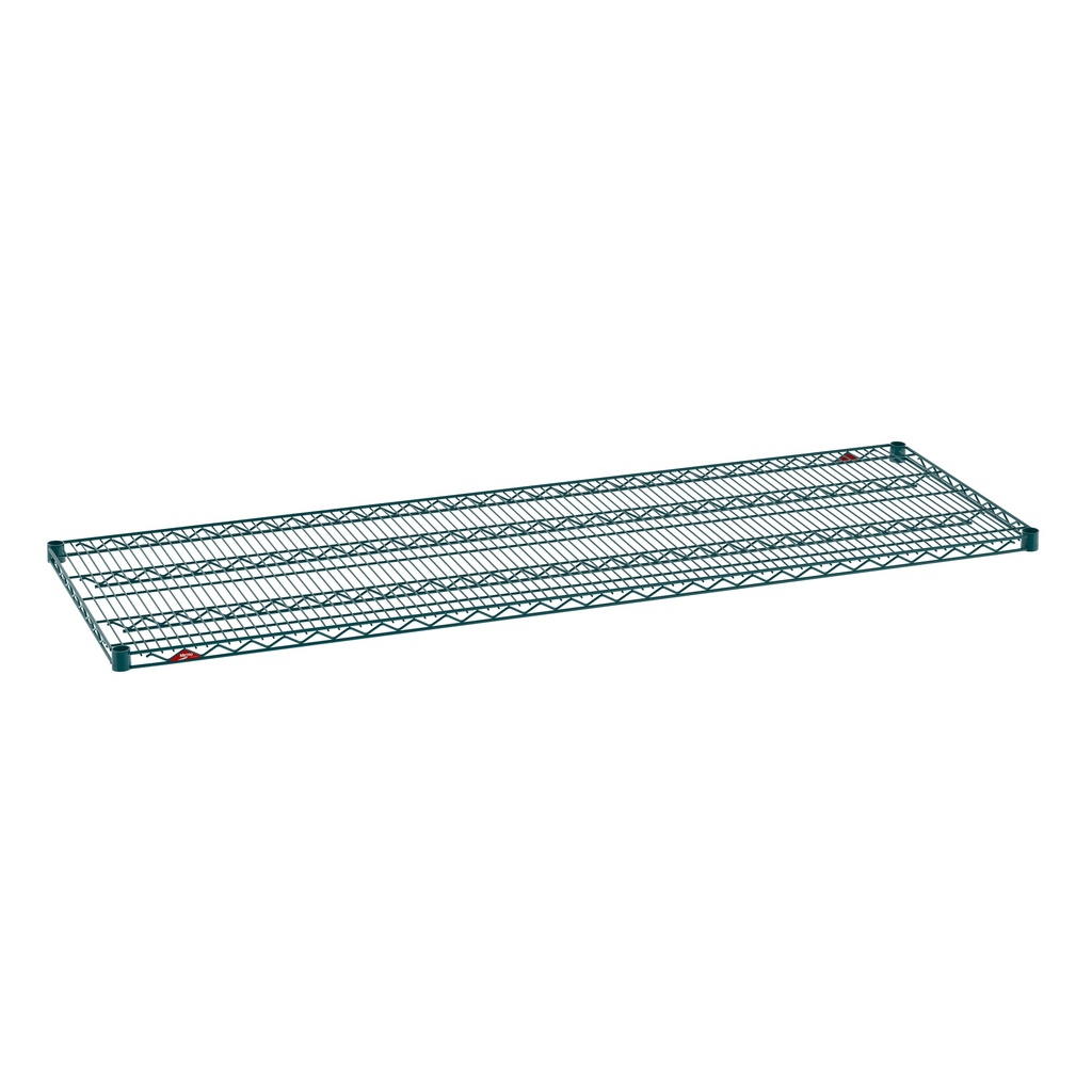 Metro Super Erecta 2472NK3 Industrial Wire Shelf, Metroseal Green Epoxy, 24" x 72"