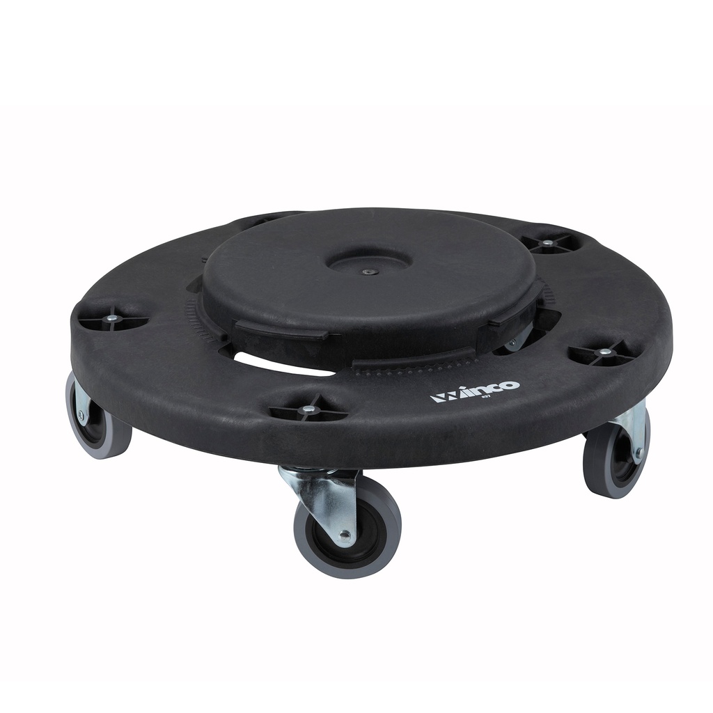 Winco DLR-18 Trash Receptacle, Dolly