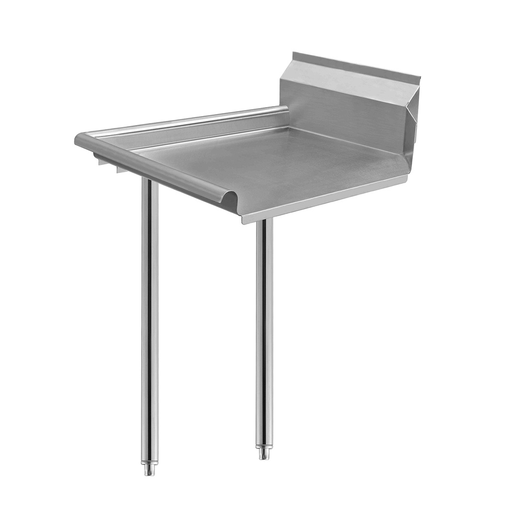 Heavy Duty All Stainless Steel Clean Dish Table - 60" Left