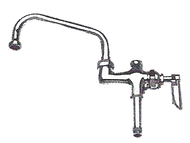 Add-On Faucet for Pre-Rinse Units-T&S-12