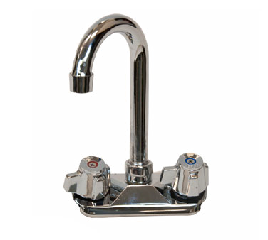 4" Center Wall Mount w/Goose-neck spout(Hand Sink)