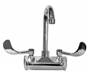 4" Center Wall Mount w Wrist Handle(Hand Sink Faucet)