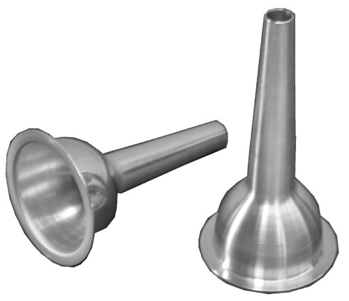 Alluminum Bell Shaped Sausage Tube for #22