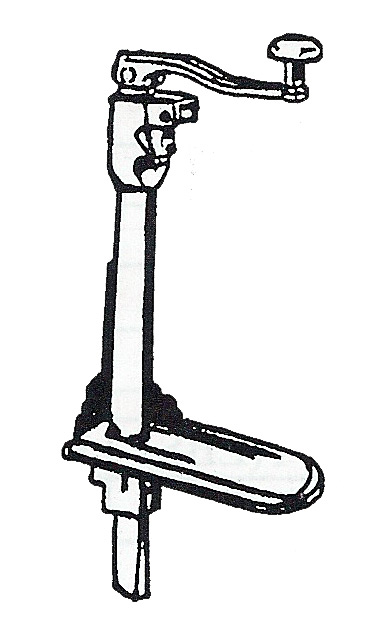 Base for #1 Can Opener