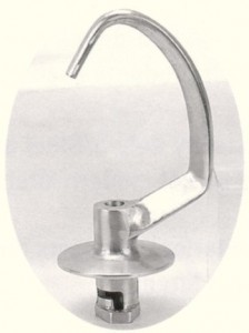 30 qt. "E" J Dough Hook Mixer Accessory Part