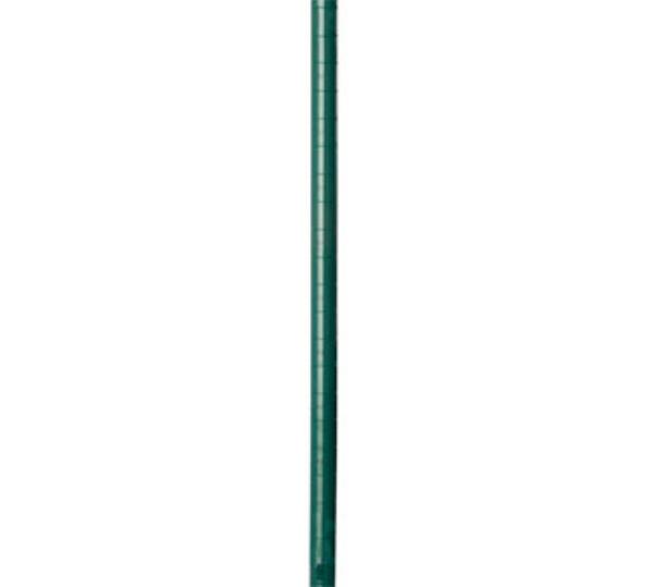74" Green Epoxy Shelving Post