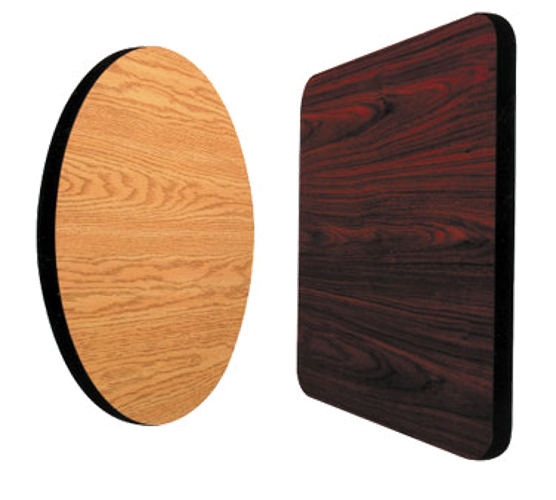 Table Top Round 30" -Walnut / Oak