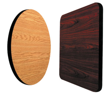 Table Top Square 36"x36" Walnut/Oak