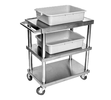 Deluxe Quality Utility Cart - 200# cap - SS