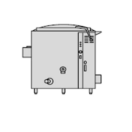 Floor Kettle Low Height -Gas 40 Gallon