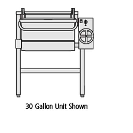 Crank Tilt 30 Gallon Electric Braising Pan