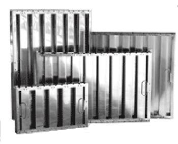 20"H. X 16"W Stainless Steel Economy Filter