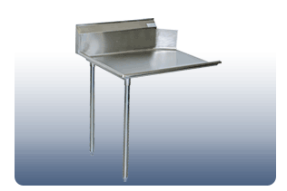 Economy Clean Dish Table-24"Right