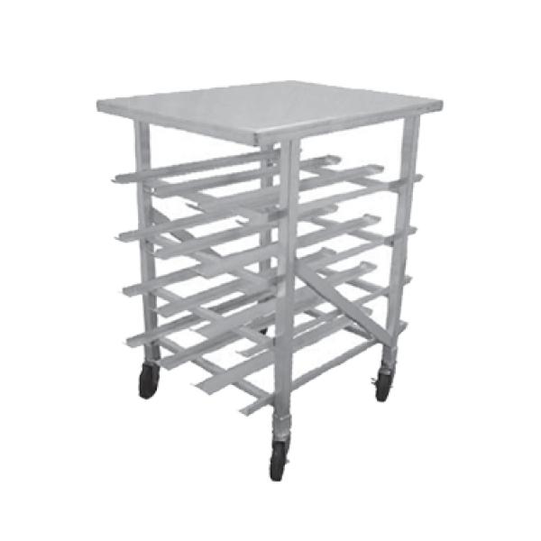 72 Can Capacity Mobile Aluminum Can Rack