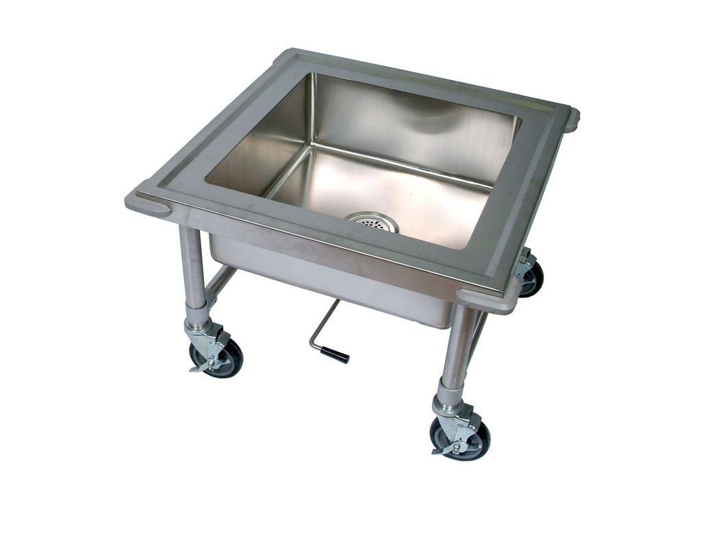 All Stainless Heavy Duty Soak Sink w Marine Edge