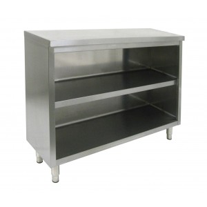 All Stainless Steel 36-Inch Industrial Dish Cabinet w 6"Stainless Steel Legs