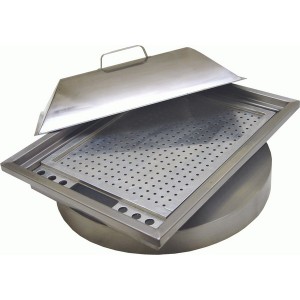 Stainless Steel Steam Noodle Cabinet w Cover