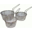 Round Nickel Vegetable Basket 10.5"x5"