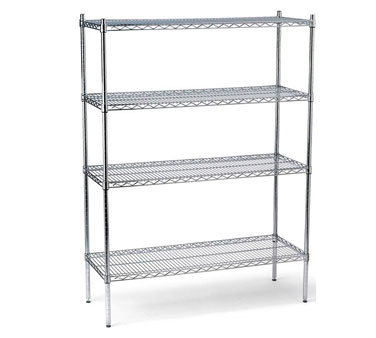 Commercial Chrome Shelving - 14x36