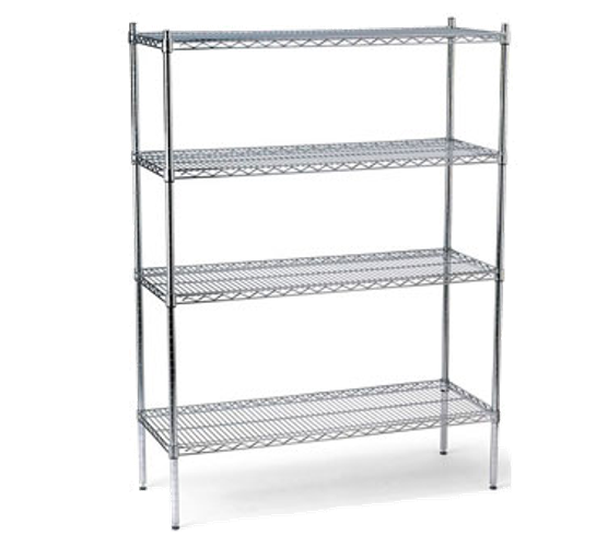 Commercial Chrome Shelving - 14x72