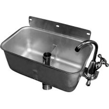 Wall Mount S/S Dipperwell Sink  with Faucet