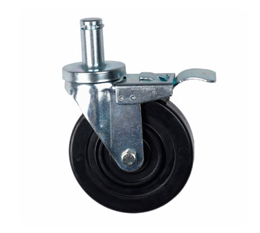 Wire Shelving Caster With Brake