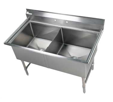 Elite All Stainless 2 Bowl 24x24 Sink