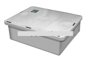 Grease Trap 50 lb Canplas Endura 25 GPM 2" Inlet Low Profile