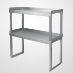 2 Door Sandwich Unit Over shelf Mega 16"W x 50 1/4"L x 30" H