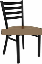 Ladder Back Chair w Cheery Wood Seat