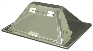 Winco 64010 Benchmark Sneeze Guard for 10 Dog Grill Qty Break 1 Each