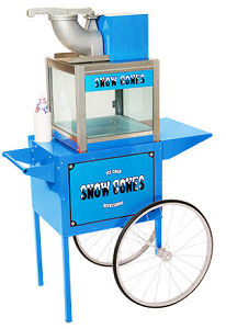 Winco 30070 Benchmark Cart 38W x 23D x 33H for Snow Cone Machine