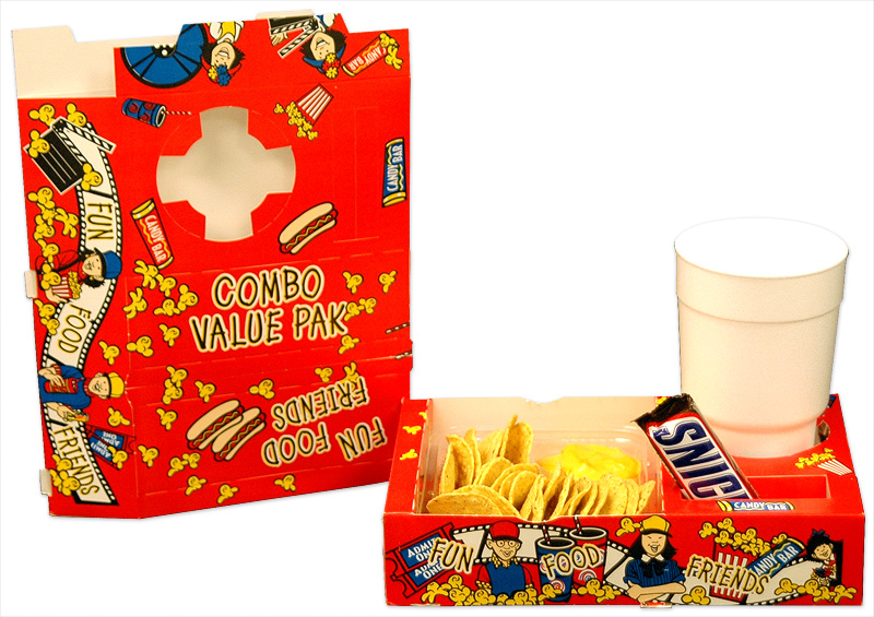 Winco 47001 Benchmark Combo Serving Trays 10W x 6-1/2D x 2H 250 Each per Pack